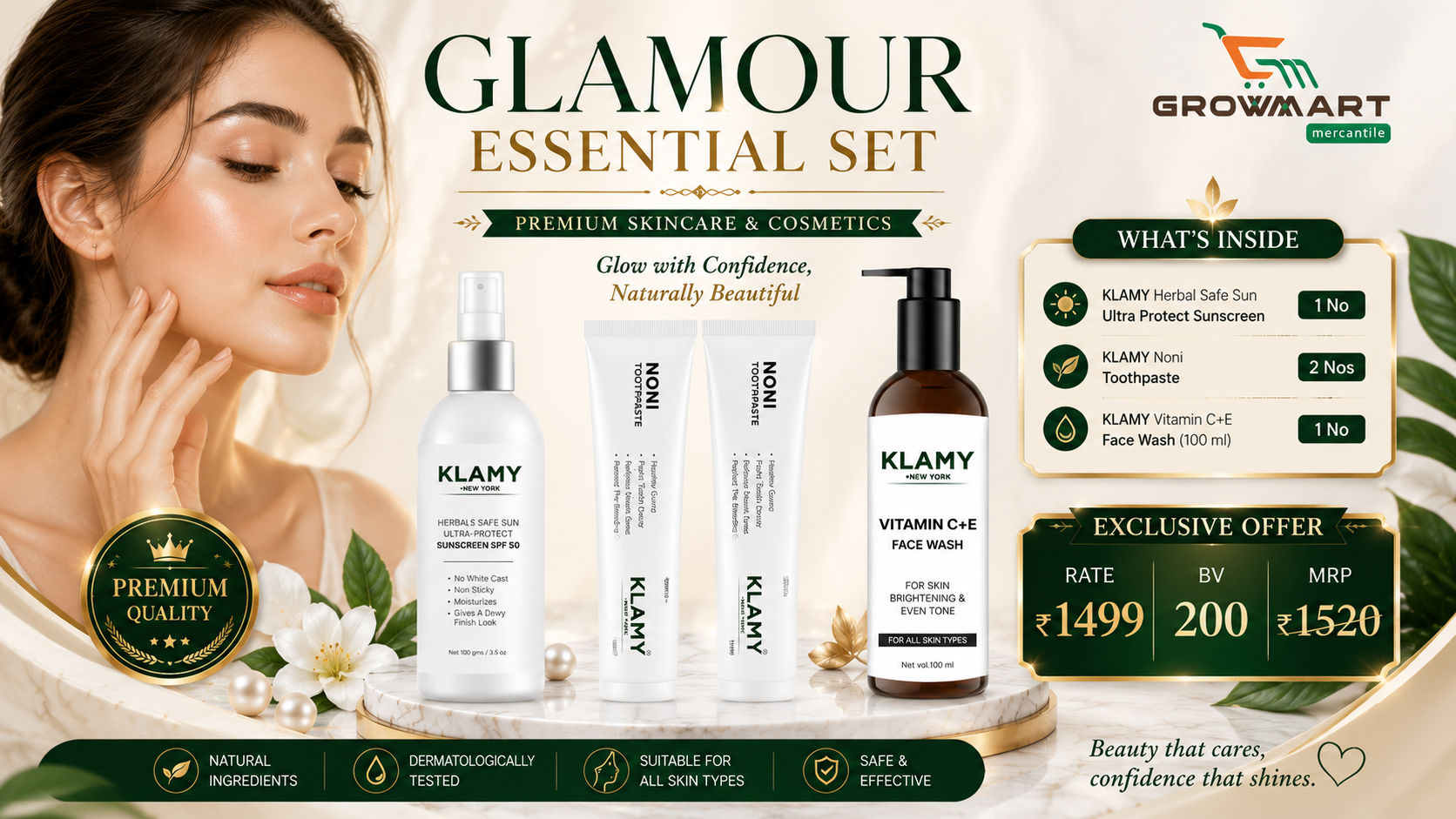 Glamour Essentials Set